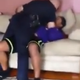 The unidentified officer attempting to restrain Donrell Breaux
YouTube
